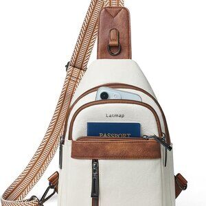 7L Sling Bag For Women Men Backpack Fanny Pack Crossbody Chest Travel Shoulder B